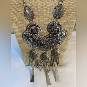 Tribal Ethnic Bohemian Statement Necklace